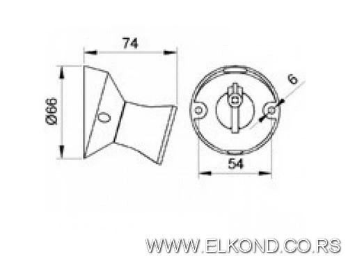 GRLO E27 BAKELIT KOSO ART122L