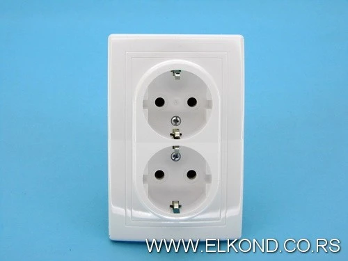 PRIKLJUČAK 2 POL DUPLI PRESTIGE 604.00 BELA