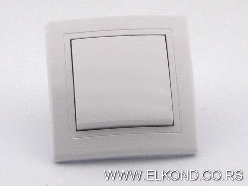 PREKIDAČ 1POL PRESTIGE 605.000 BELA