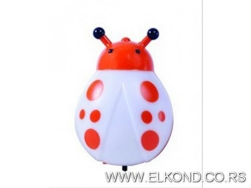 MINI NOĆNA LAMPA M8020L LED CRVENO