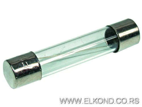 STAKLENI OSIGURAČ 5X20mm 10A