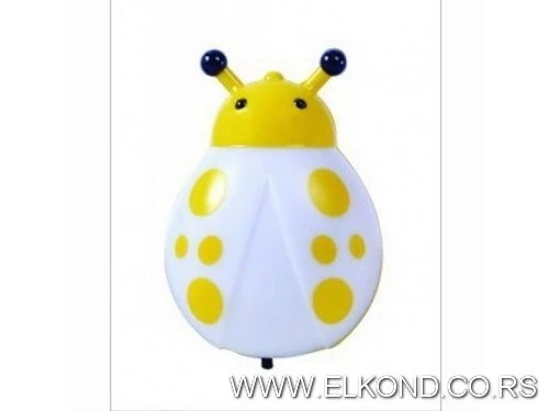 MINI NOĆNA LAMPA M8020L LED ŽUTO