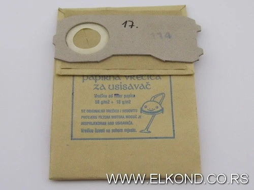 PAPIRNA KESA VORVERK-UZORAK