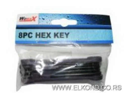 KLJUČ TOREX SET 8/1 KOM ne