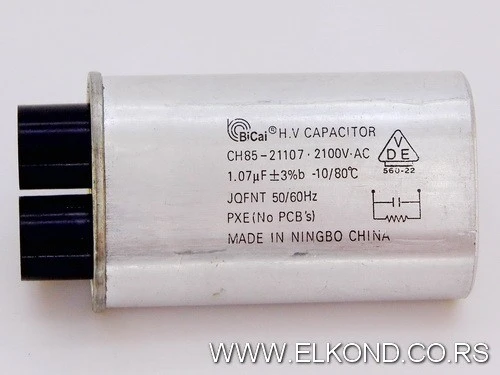KONDENZATOR  1.07 MF  MIKROTALASNE PEĆI