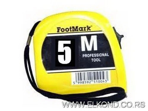 MERNA TRAKA 5M GUMENI FOOTMARK