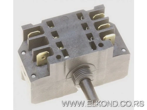 PREKIDAČ GREJNE PLOČE 6+0 EM300E