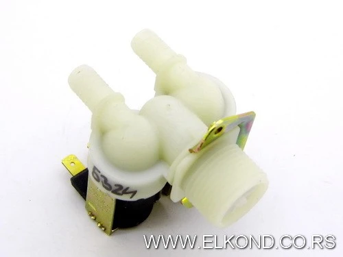 VENTIL VEŠ MAŠINE DVOKRAKI EV-218 HORIZONTALNI