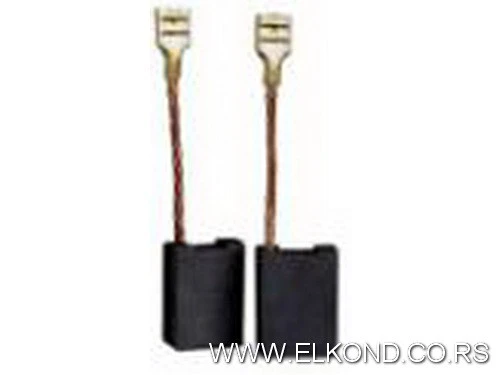 UGLJENA ČETKICA  5X11X17mm WOMAX 2/1 SET