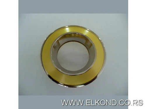 ROZETA HALOGENA VT408 ZLATNO HROM ne