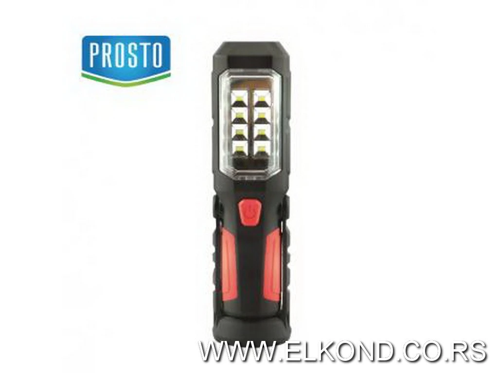 BATERIJSKA LAMPA  8SMD+0.5W LED PROSTO