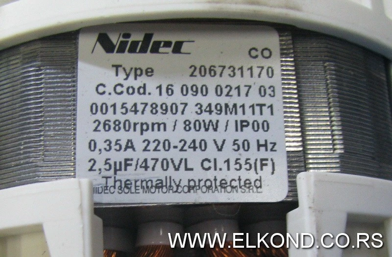 PUMPA OBTOČNA SUDOMAŠINE GORENJE GV63321