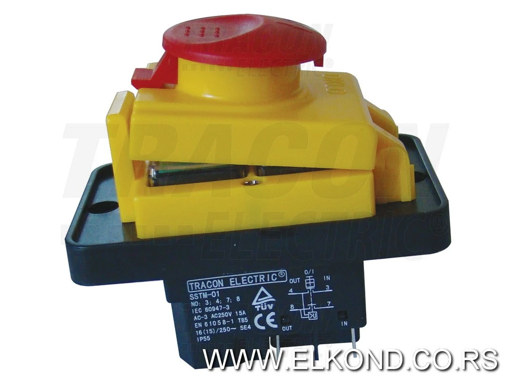 PREKIDAČ SIGURNOSNA SA RELEJOM BLOKADA SSTM-01