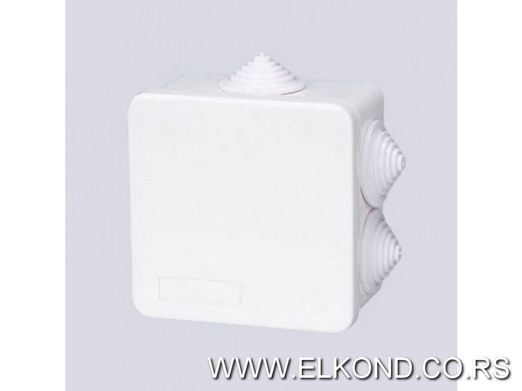 RAZVODNA KUTIJA OG PVC 85X85X50 IP55 UVODNICIMA