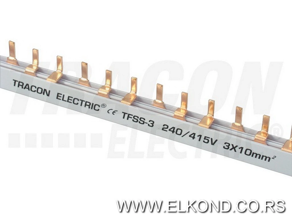 NIZAJUĆA ŠINA IGLIČASTA ZA 1F PRIKLJUČENJE