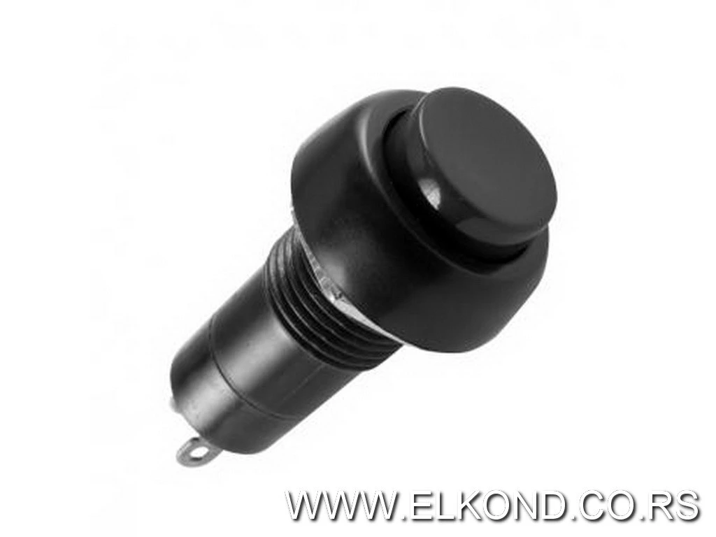 TASTER OKRUGLI CRNI ZATVARAJUĆA SP10/BK