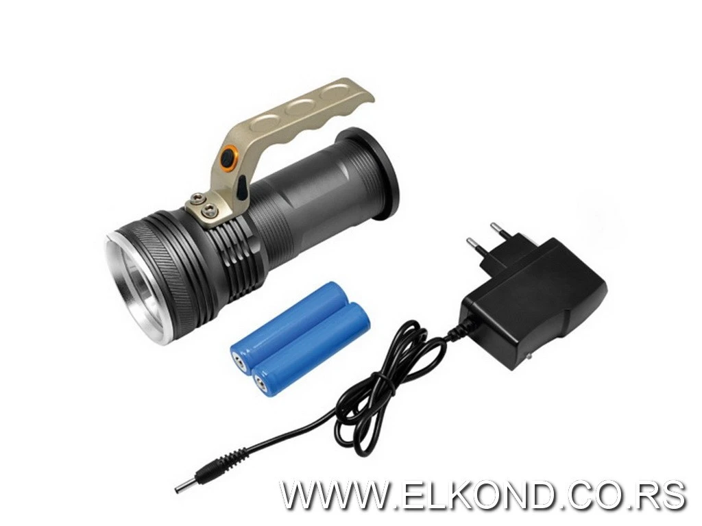 BATERIJSKA LAMPA CREE XP-E LED 3W PUNJIVA PROSTO