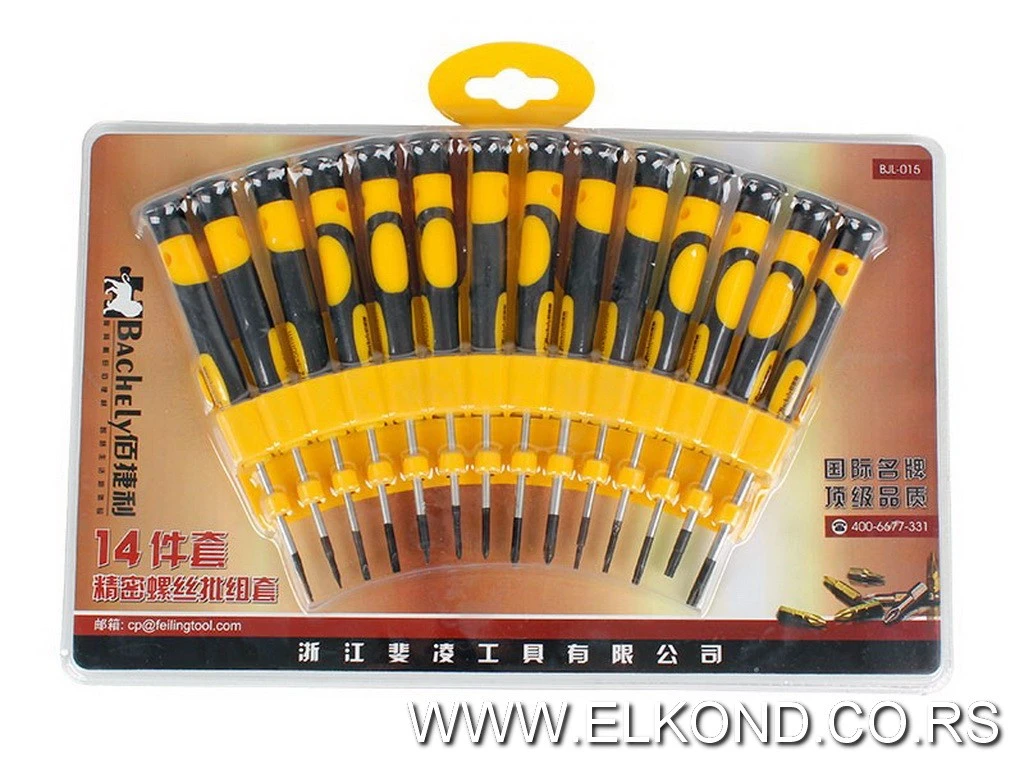 ODVIJAČ PRECIZNI SET 14/1