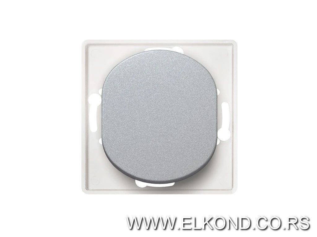 PREKIDAČ 1POL EON E605.S SILVER BEZ MASKE