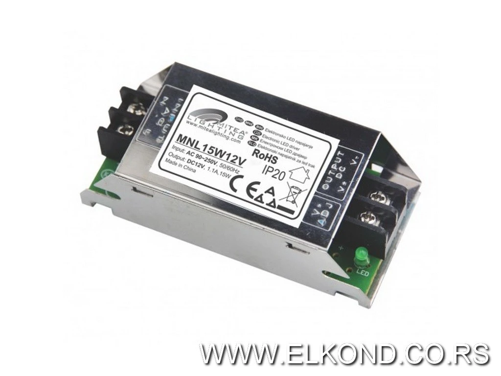NAPAJANJE IP20 12V  15W 1.2A MITEA
