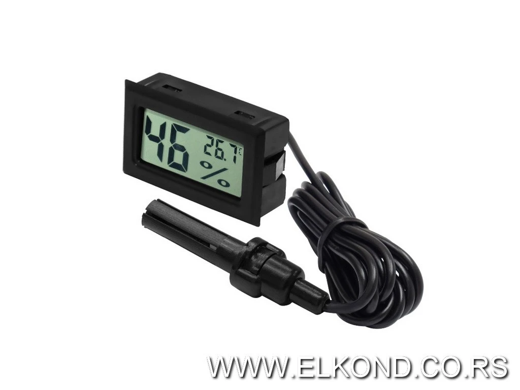 TERMOMETAR I HIGROMETAR SA SONDOM DT-59B