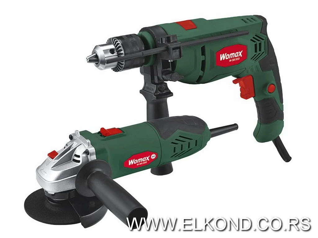 SET ALATA BUŠILICA W-SB500+BRUSILICA