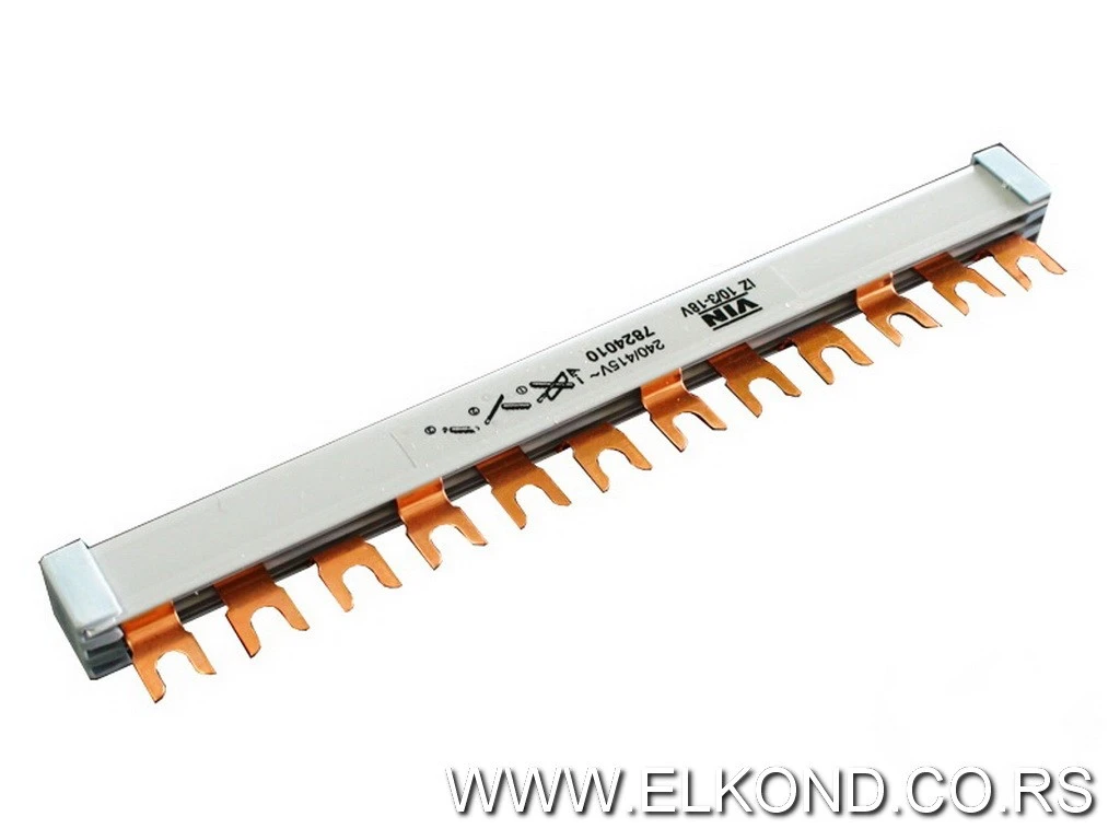 BAKARNI ČEŠALJ ZA AUTOMATSKI OSIGURAČ 3F ZA 12 OS