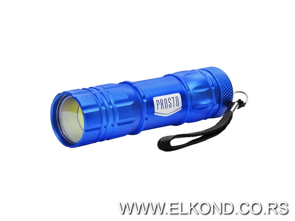 BATERIJSKA LAMPA PLAVA 3W COB LED PL4020