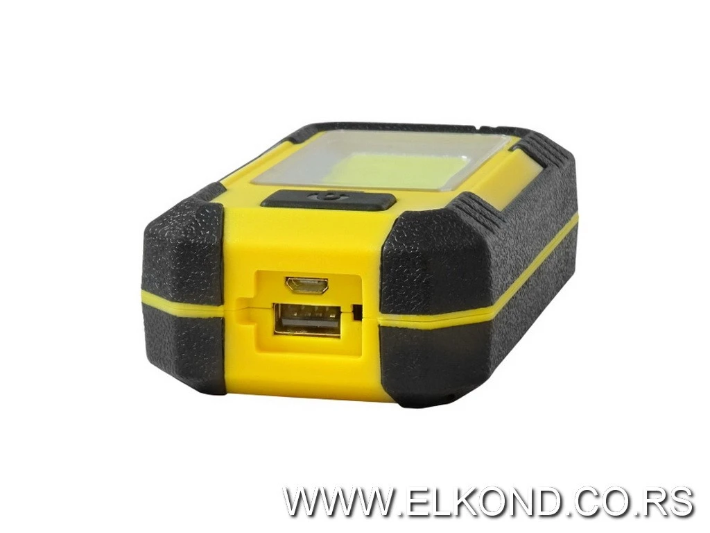 BATERIJSKA LAMPA  3W COB PUNJIVA USB 4000mA