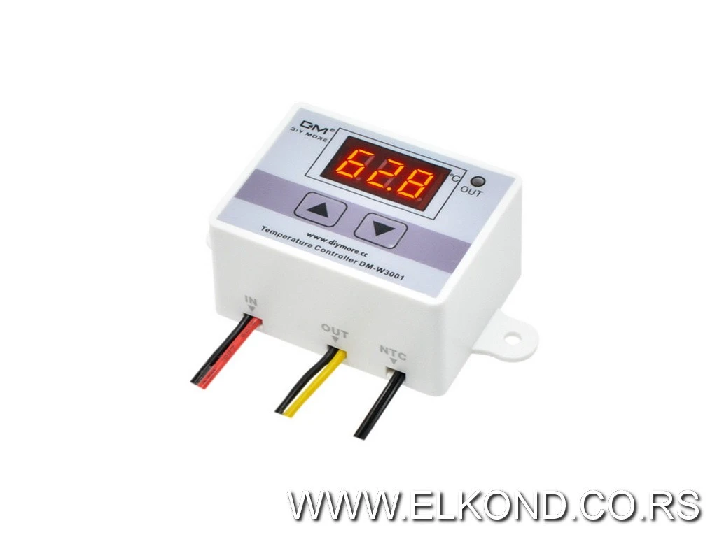 DIGITALNI TERMOSTAT -50/99.9C 220V AC  XH-W3001