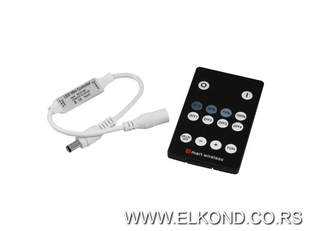 DIMER  72W 12V ZA LED TRAKU SA DALJINCEM