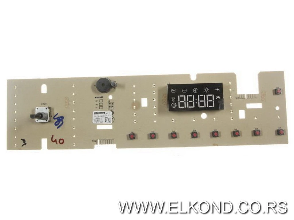 Genuine BEKO Washer Dryer Display Board - 2848480100, Direct OEM Replacement