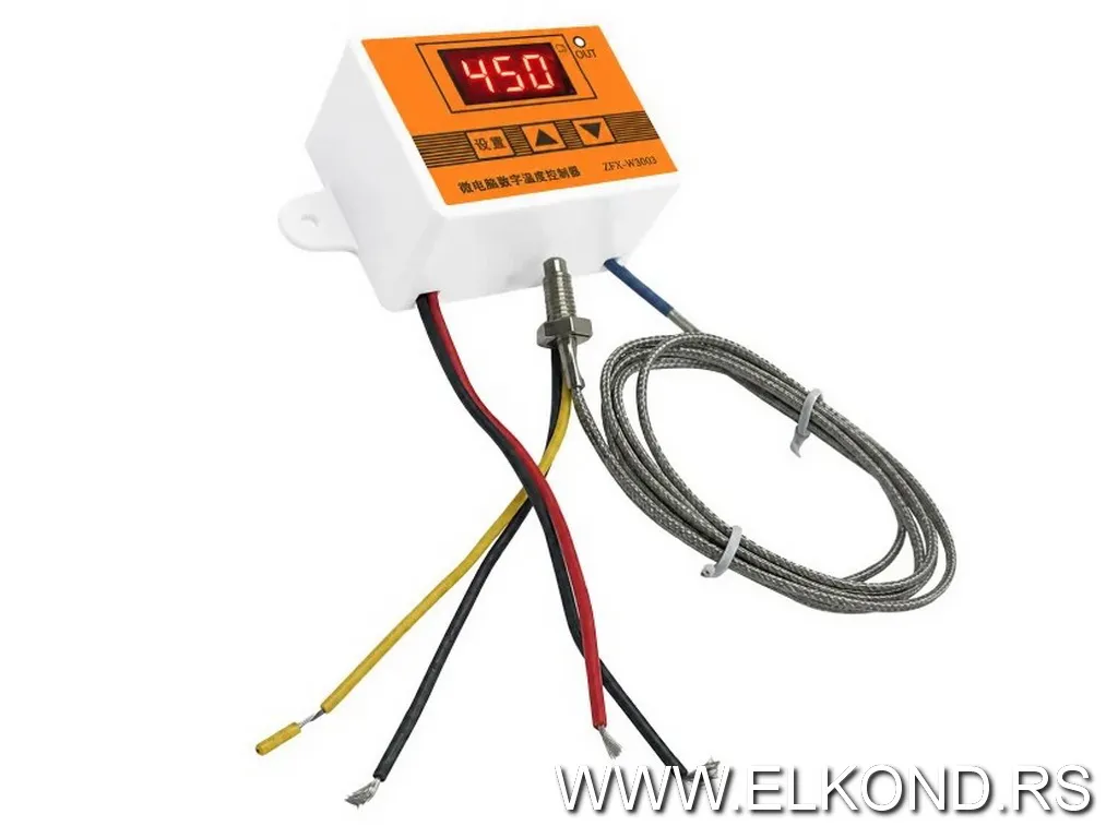 Digitalni termostat sa sondom 0-450 C ZFX-W3003