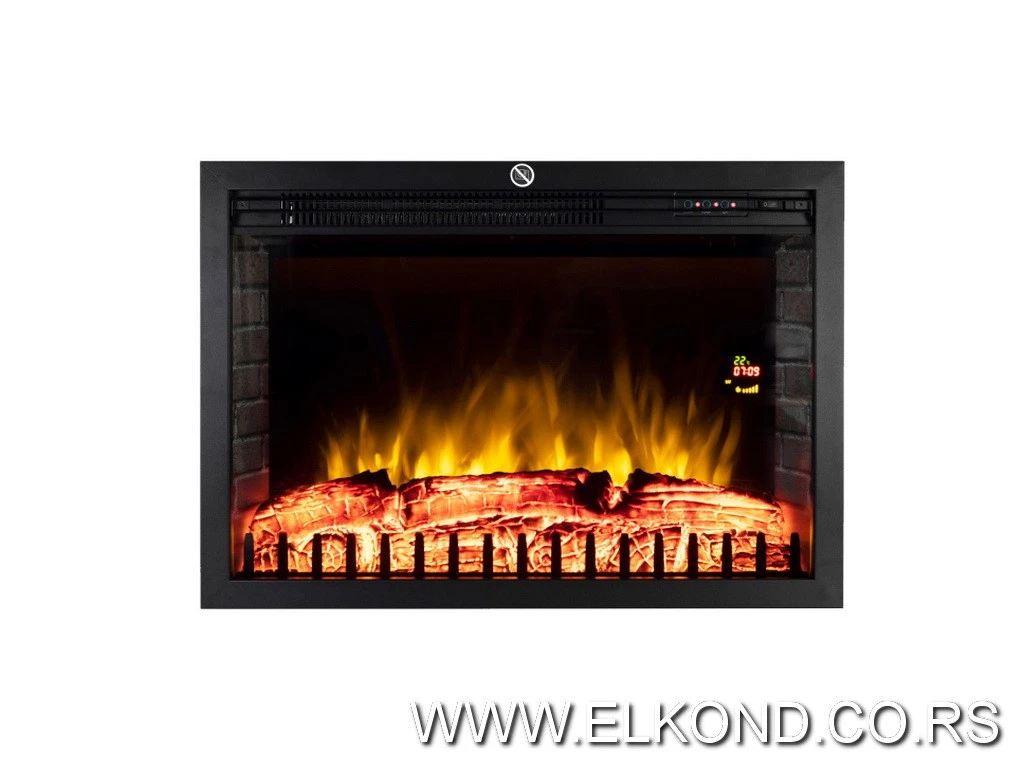 **ELEKTRIČNI UGRADNI KAMIN 1000/2000W FKKI04