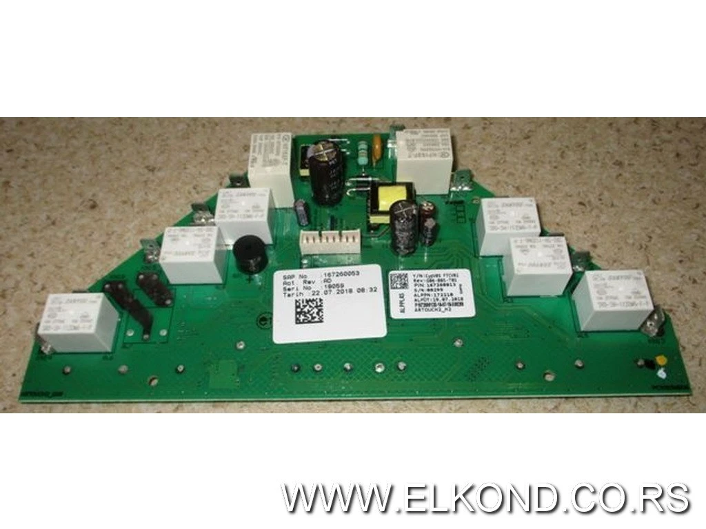 ELEKTRONIKA UGRADNE PLOČE BEKO 167260053