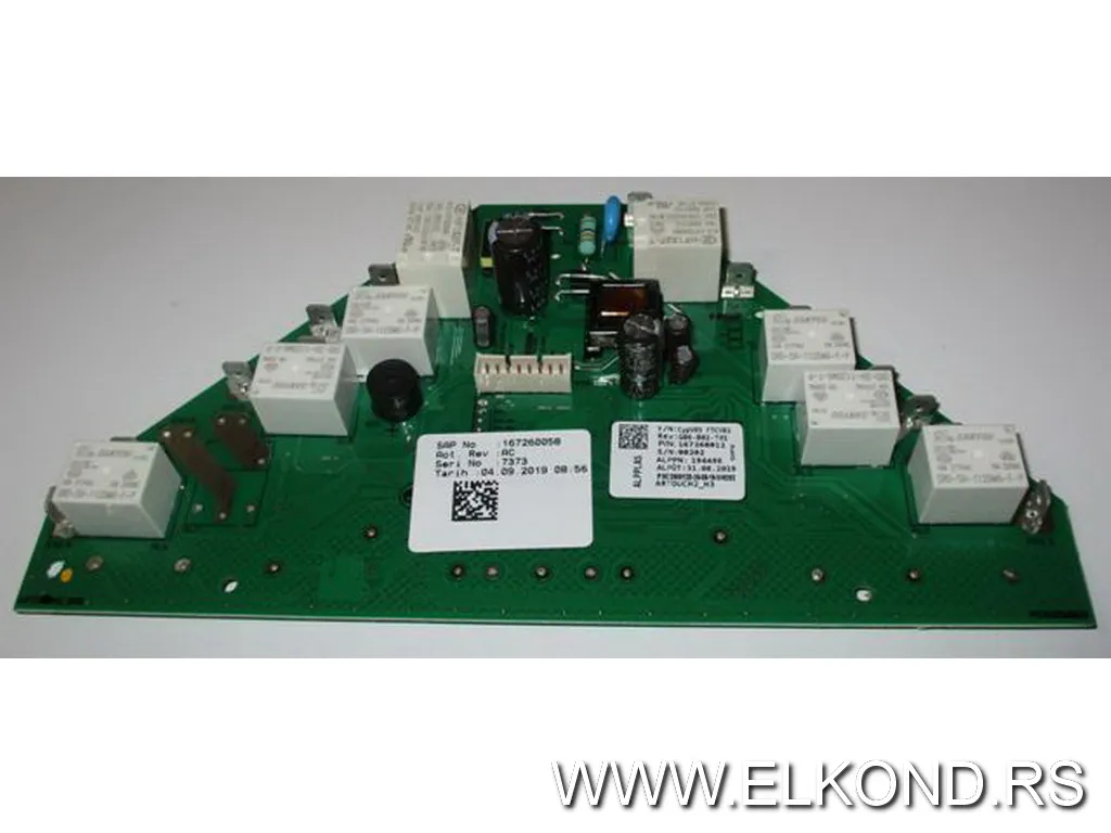 Elektronika ugradne ploče beko 167260058