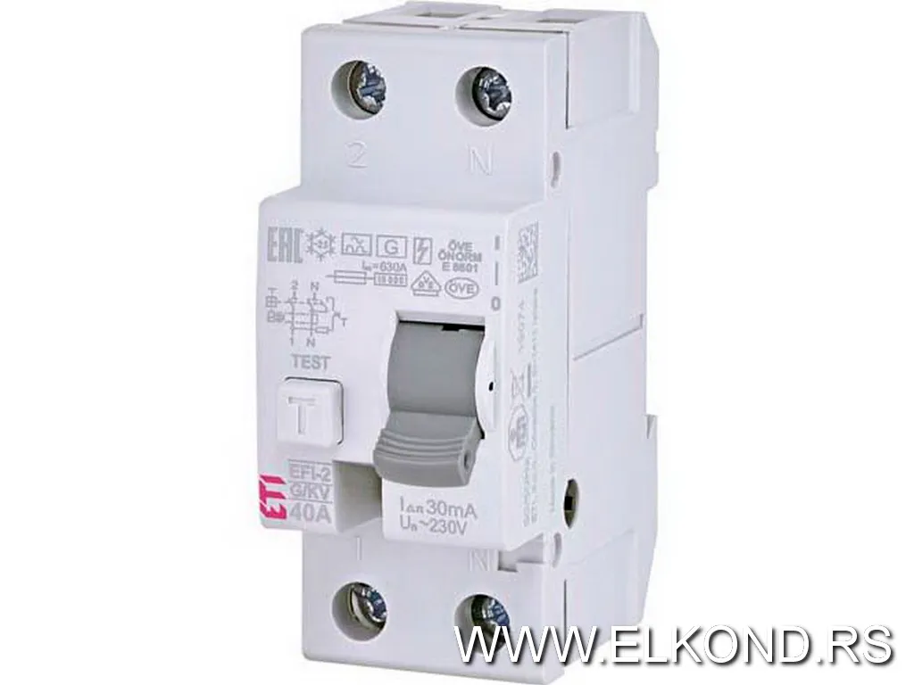 Fid sklopka 40A 300mA ETI monofazni