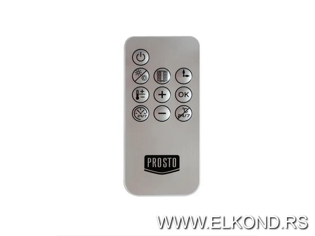 Grejalica nazidna PTC 2000W PROSTO FKF3033L