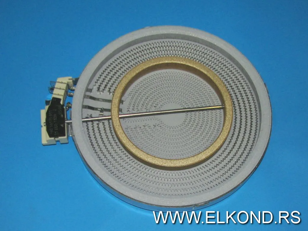 Grejna ploča dvokružna 2200/750W 210/120mm gorenje 225843