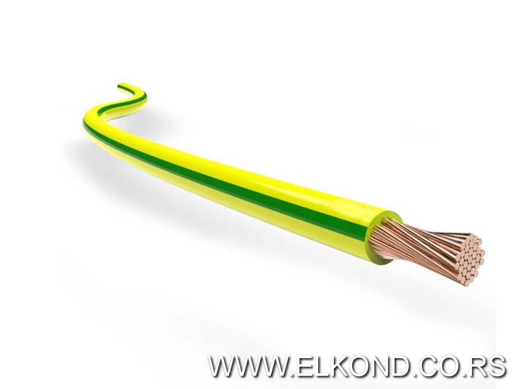KABEL P/F- 6 ŽUTA/ZELENA