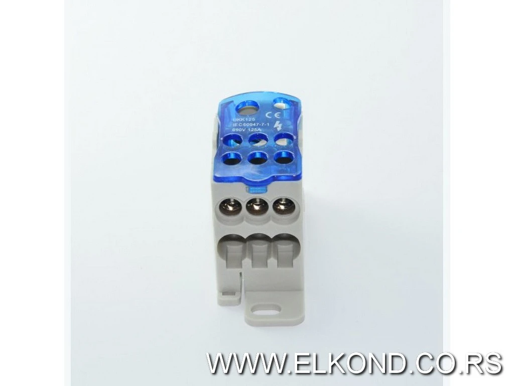KLEMA ME-UKK-125 NA DIN ŠINU 125A MITEA