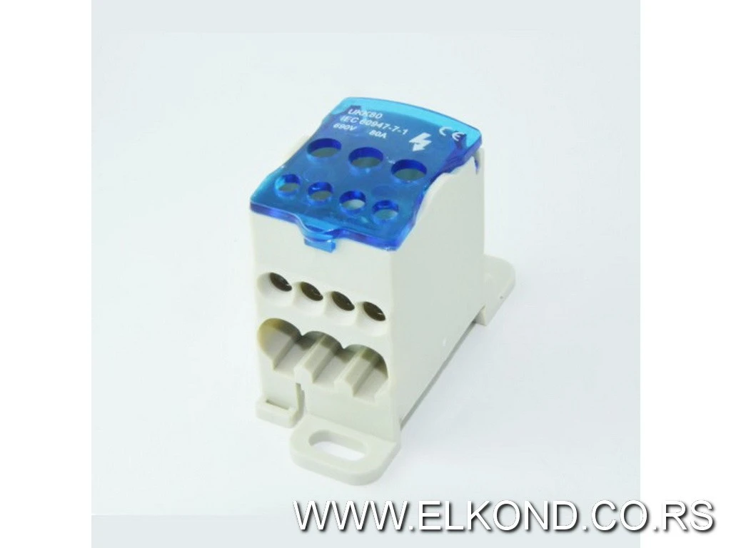 KLEMA ME-UKK-80 NA DIN ŠINU  80A MITEA