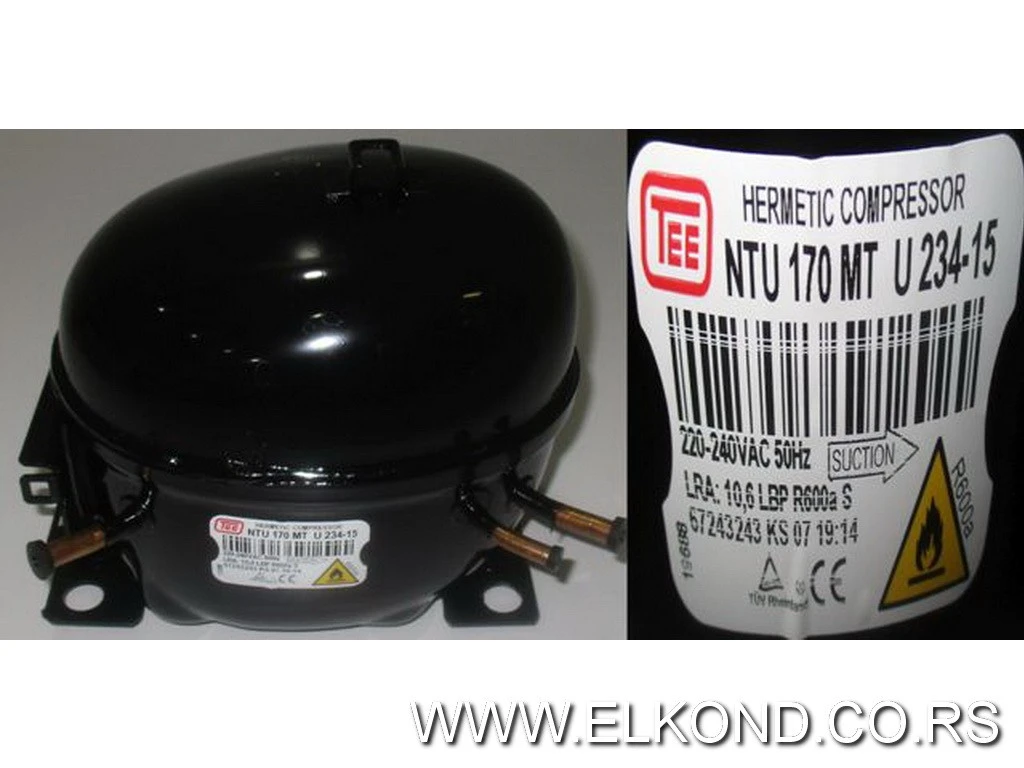 KOMPRESOR NTU170MT R600a BEKO 5234515131