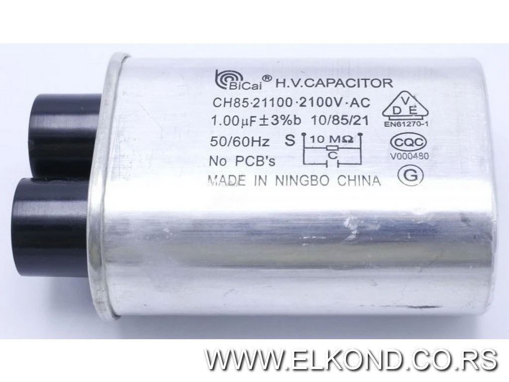 KONDENZATOR ZA MIKROTALASNU 1mF GORENJE 318791