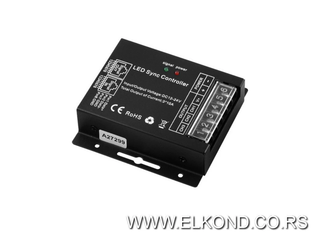 KONTROLER DODATNI ZA KON-600RGB-TCS 12V/360W