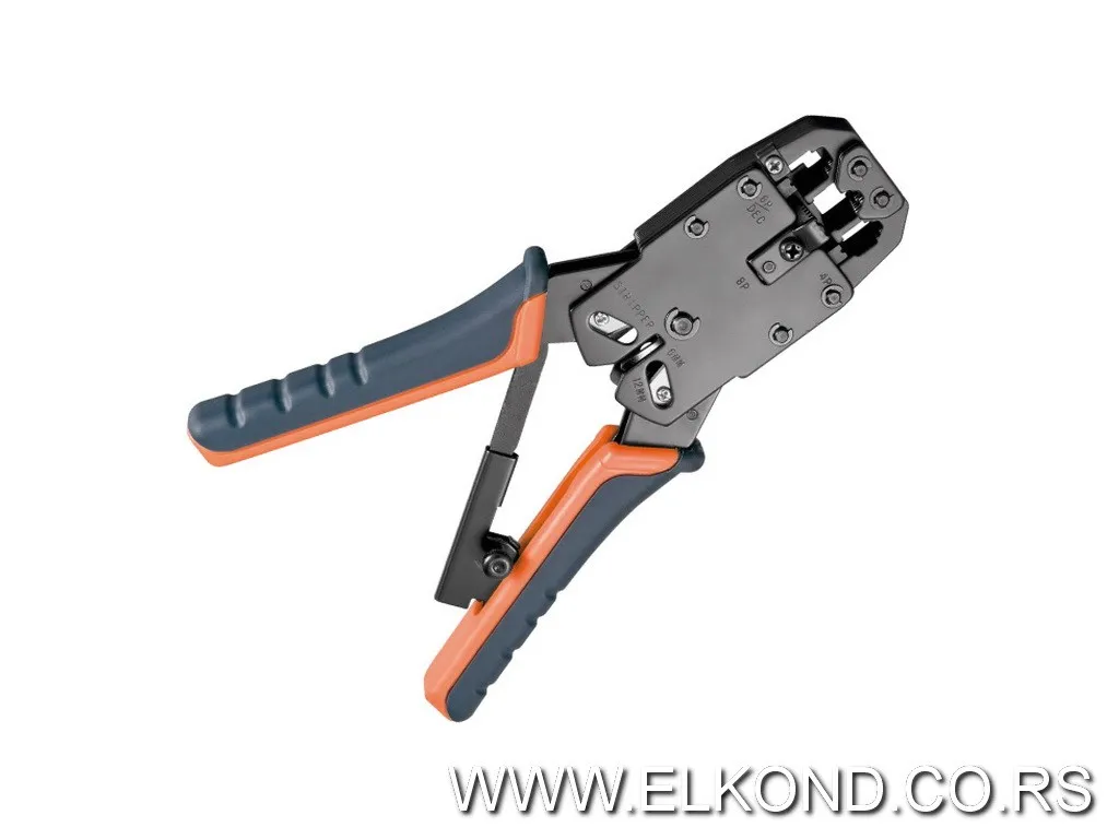 Klešta krimp za mod. utikače 4/4, 4/6, 8/8 profesionalna