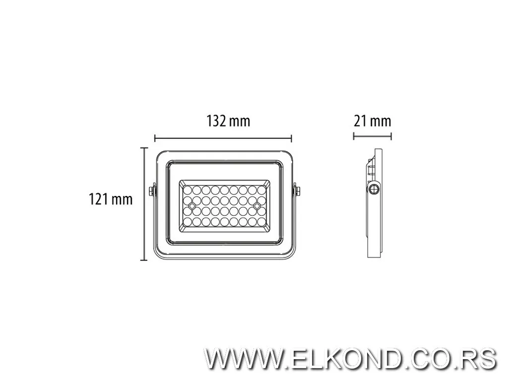 LED REFLEKTOR 20W 6500K 1700lm SMD BELI  PROSTO
