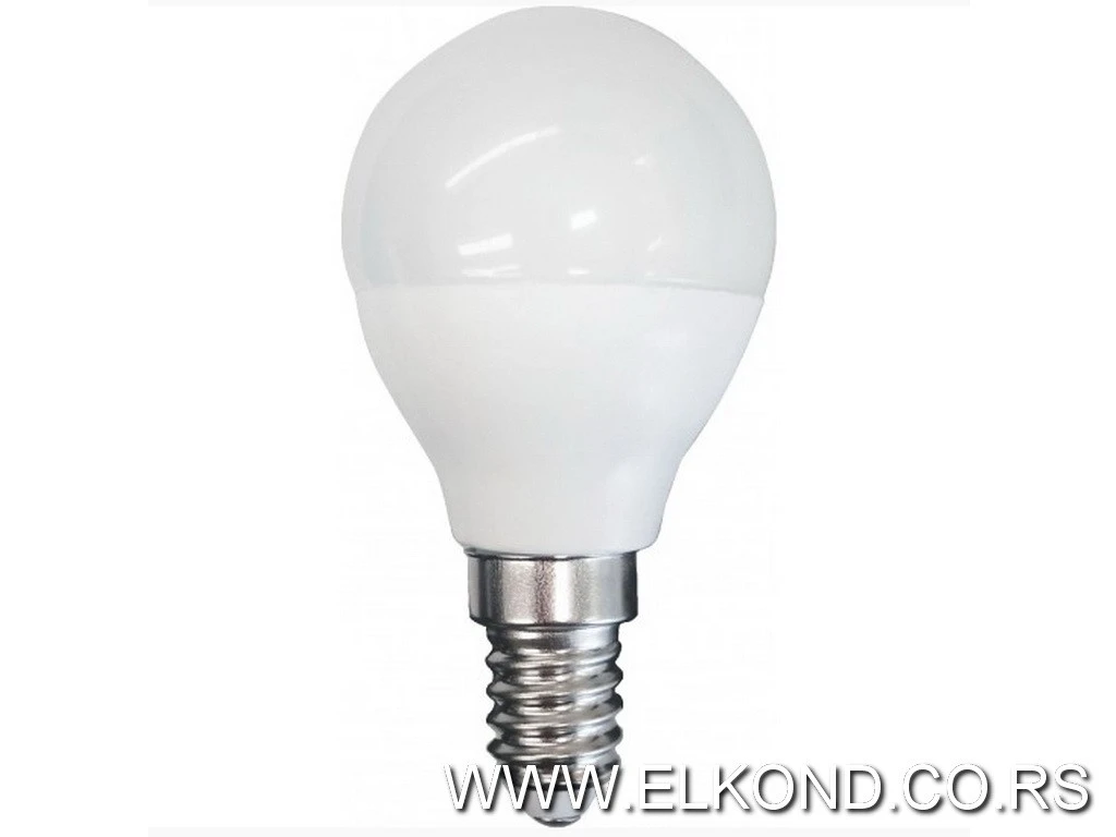 LED SIJALICA  5W E14 3000K G45 MITEA