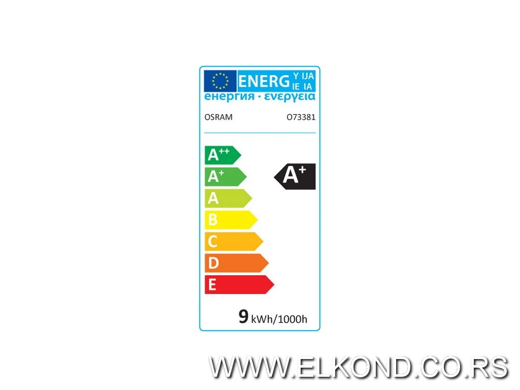 LED SIJALICA  8.5W E27 4000K OSRAM O73381