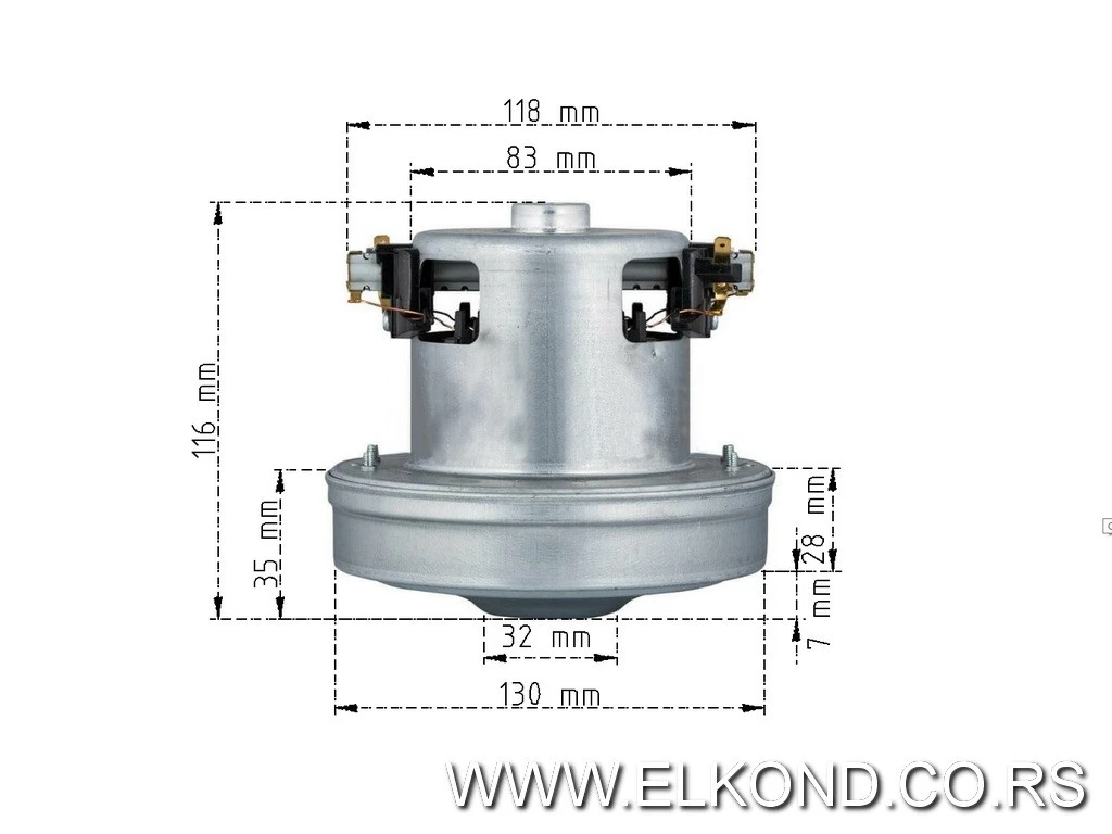 MOTOR USISIVAČA GORENJE 293188
